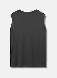 Floral Peace Relaxed Heritage Jersey Tank