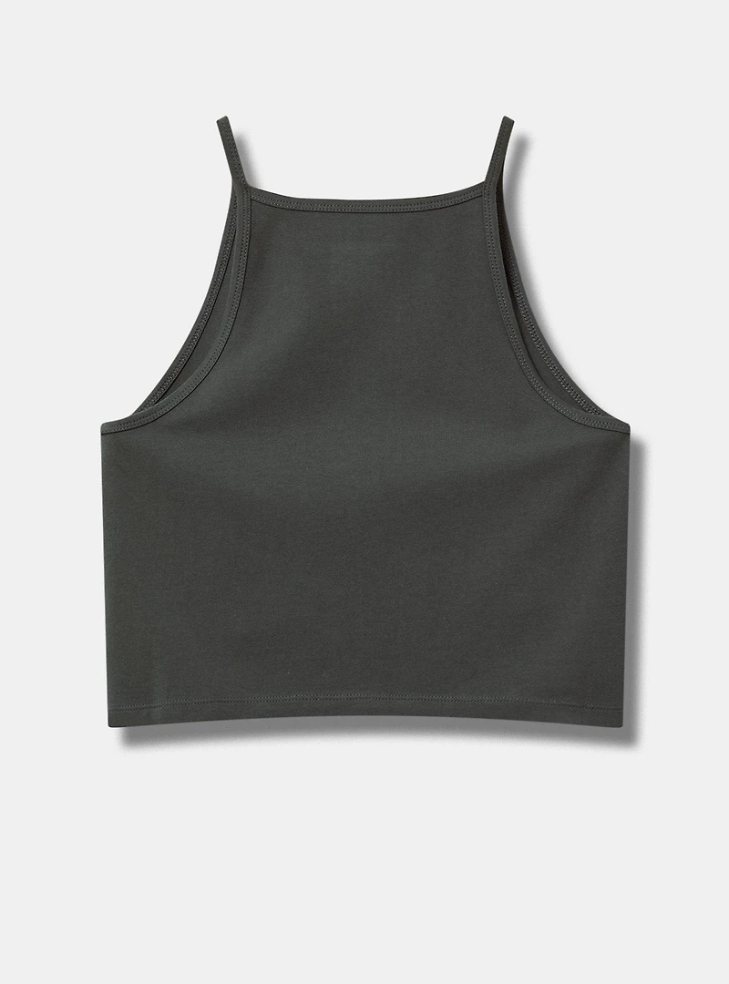 Symbols Foxy High Neck Crop Tank
