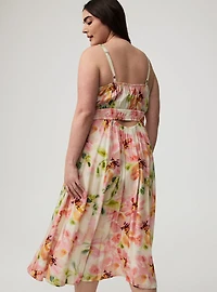 Midi V-Neck Dress