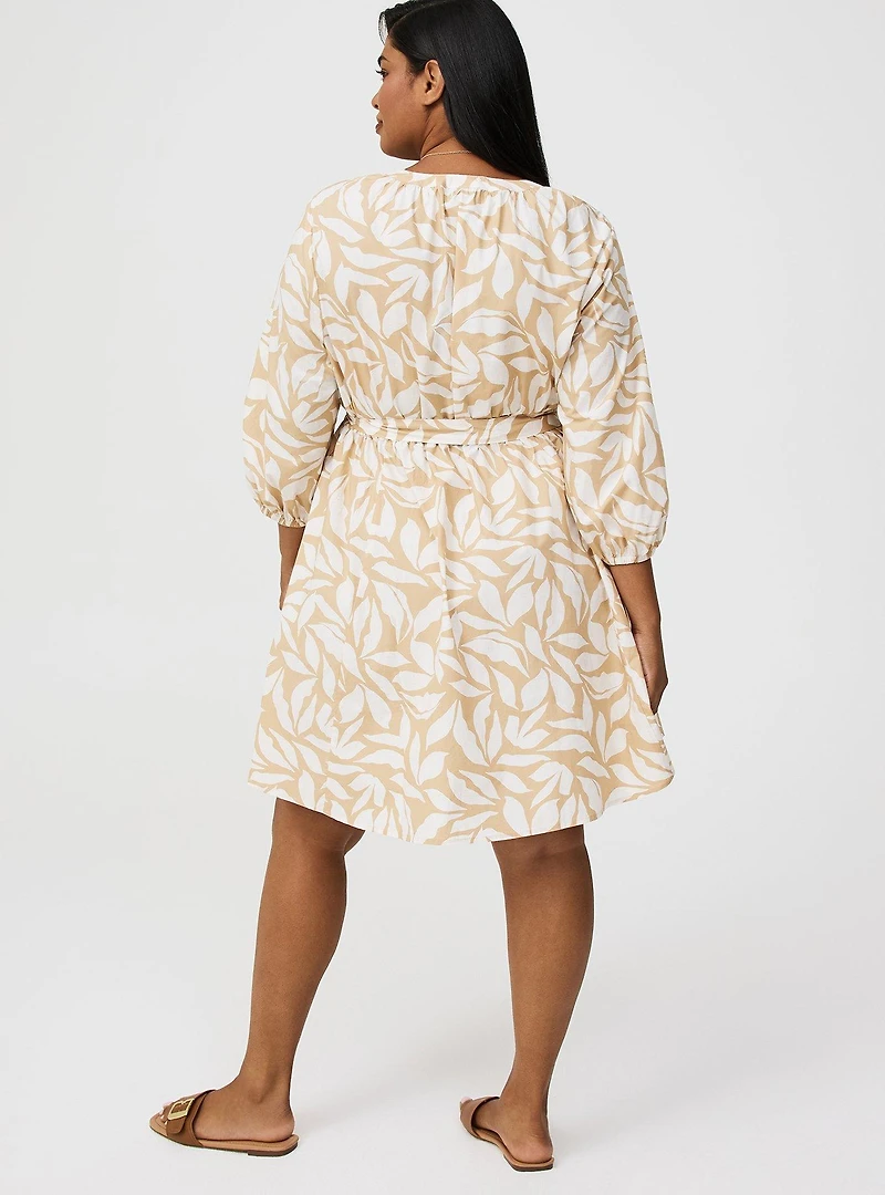Peasant Skater Mini Dress