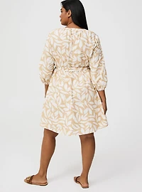 Peasant Skater Mini Dress
