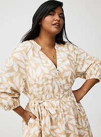 Peasant Skater Mini Dress