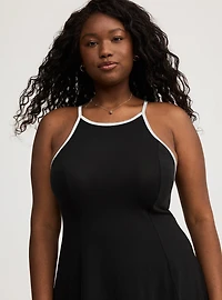 Goddess Trapeze Mini Dress