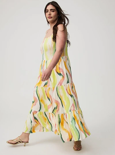 Tiered Maxi Dress