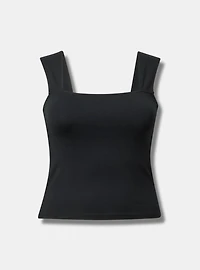 Foxy Square Neck Crop Tank