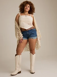 Festi Handkerchief Crop Cami