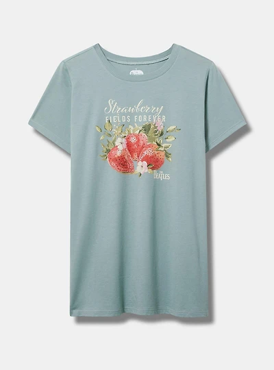 The Beatles Strawberry Fields Forever Classic Cotton Tee