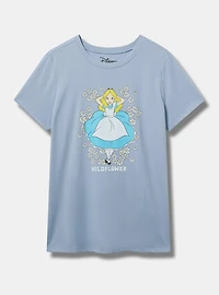 Alice Wonderland Classic Cotton Crew Tee