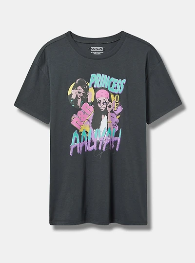 Aaliyah Relaxed Cotton Crew Tee