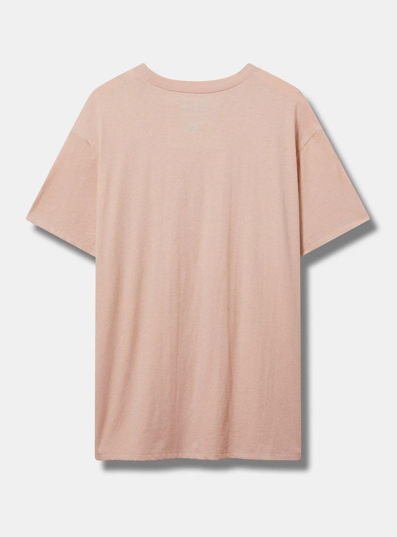 TLC Relaxed Cotton Crew Tee