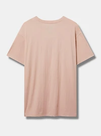 TLC Relaxed Cotton Crew Tee