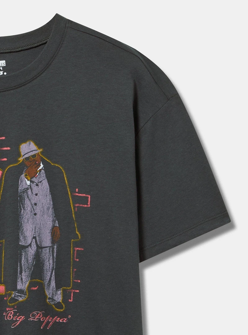 Notorious B.I.G. Relaxed Cotton Crew Tee