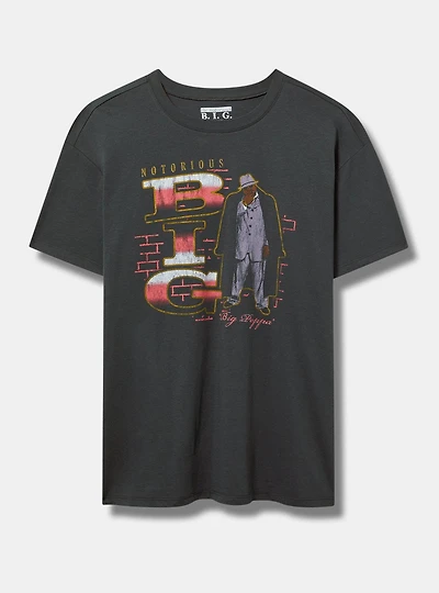 Notorious B.I.G. Relaxed Cotton Crew Tee