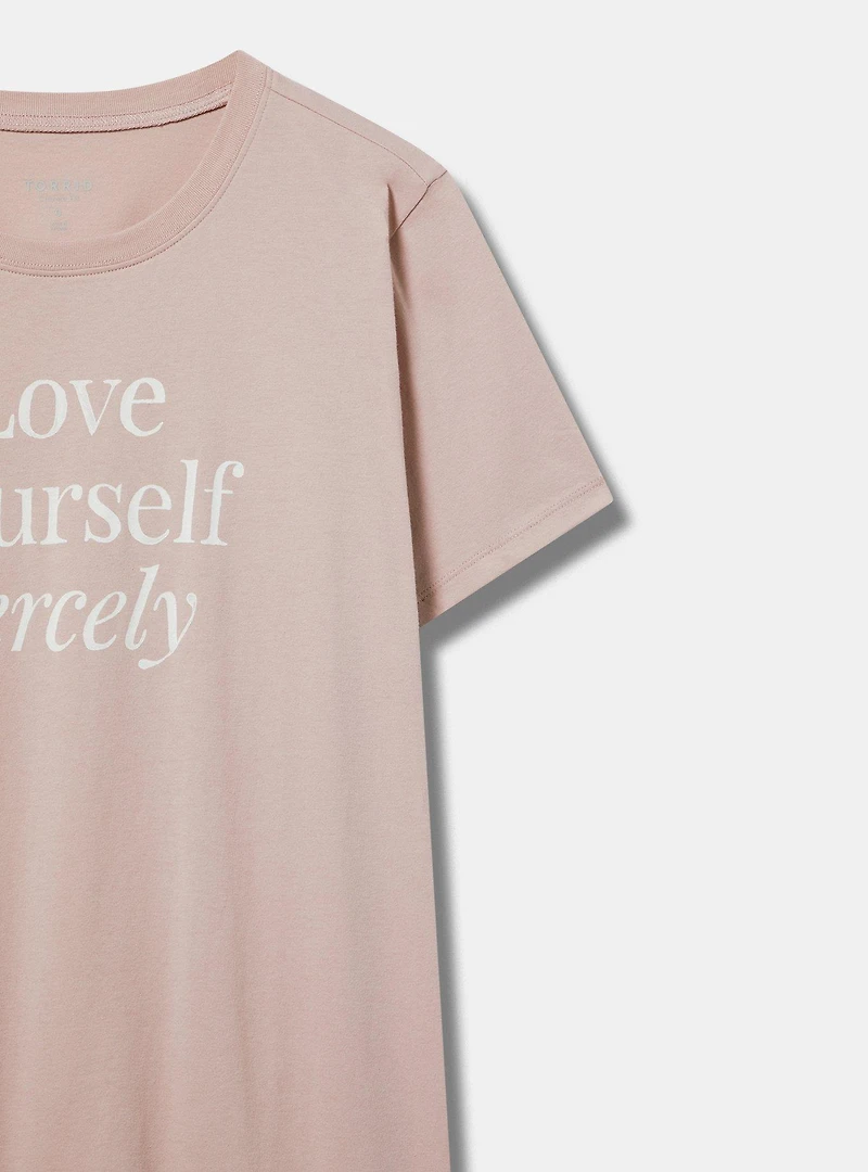 Love Yourself Classic Heritage Jersey Crew Tee