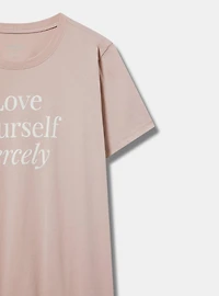 Love Yourself Classic Heritage Jersey Crew Tee