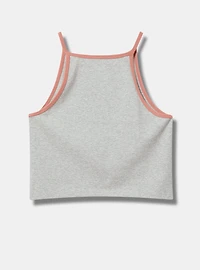 Sunkissed Foxy High Neck Crop Tank