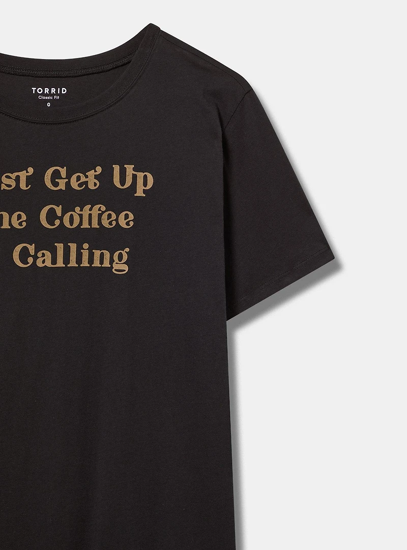 Coffee Is Calling Classic Heritage Jersey Tee