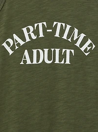 Part Time Adult Heritage Slub High Neck Tank