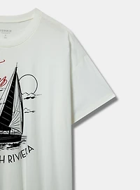 Saint Tropez Oversized Heritage Jersey Tunic Tee