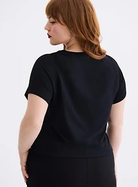 Retro Chic Good Luck Ringer Tee