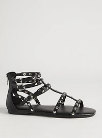 Studded Gladiator Sandal (WW