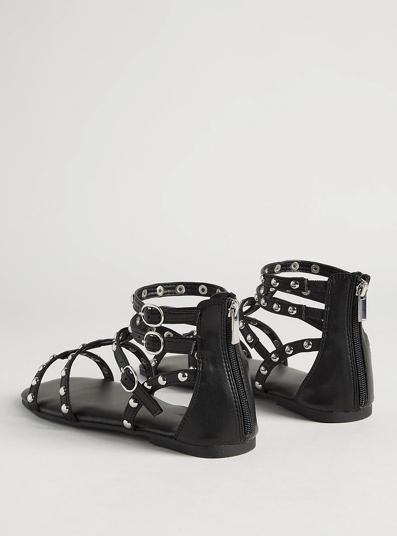 Studded Gladiator Sandal (WW