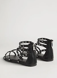 Studded Gladiator Sandal (WW