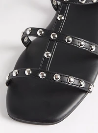 Studded Gladiator Sandal (WW