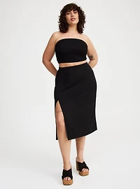 Tube Top & Midi Skirt Set