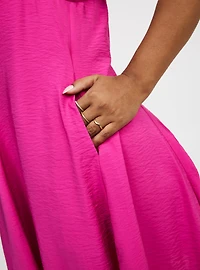 Twist Back Mini Dress