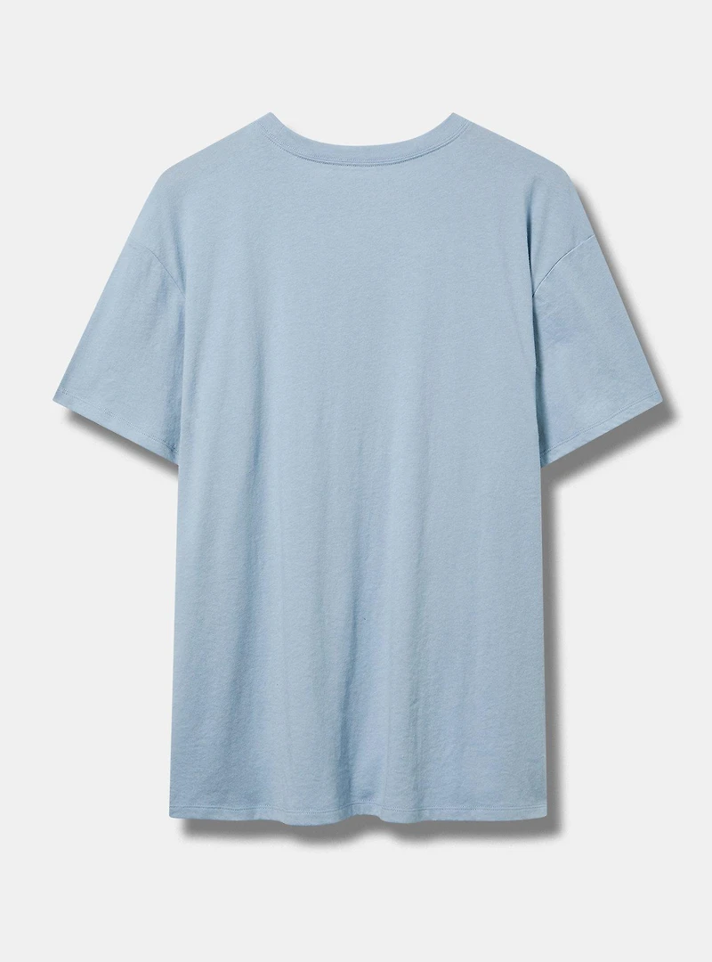 Snoopy Relaxed Cotton Crew Tee