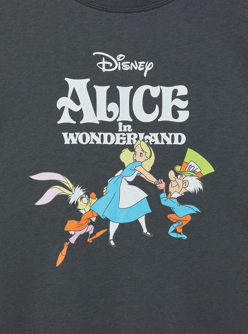 Alice Wonderland Classic Cotton Crew Tee