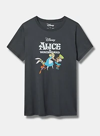 Alice Wonderland Classic Cotton Crew Tee