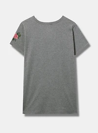 Willie Nelson Steer Skull Classic Cotton Crew Tee
