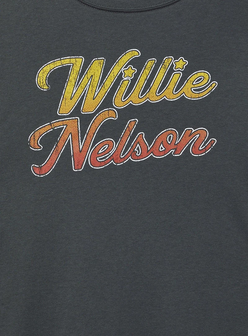 Willie Nelson Classic Cotton Crew Tee