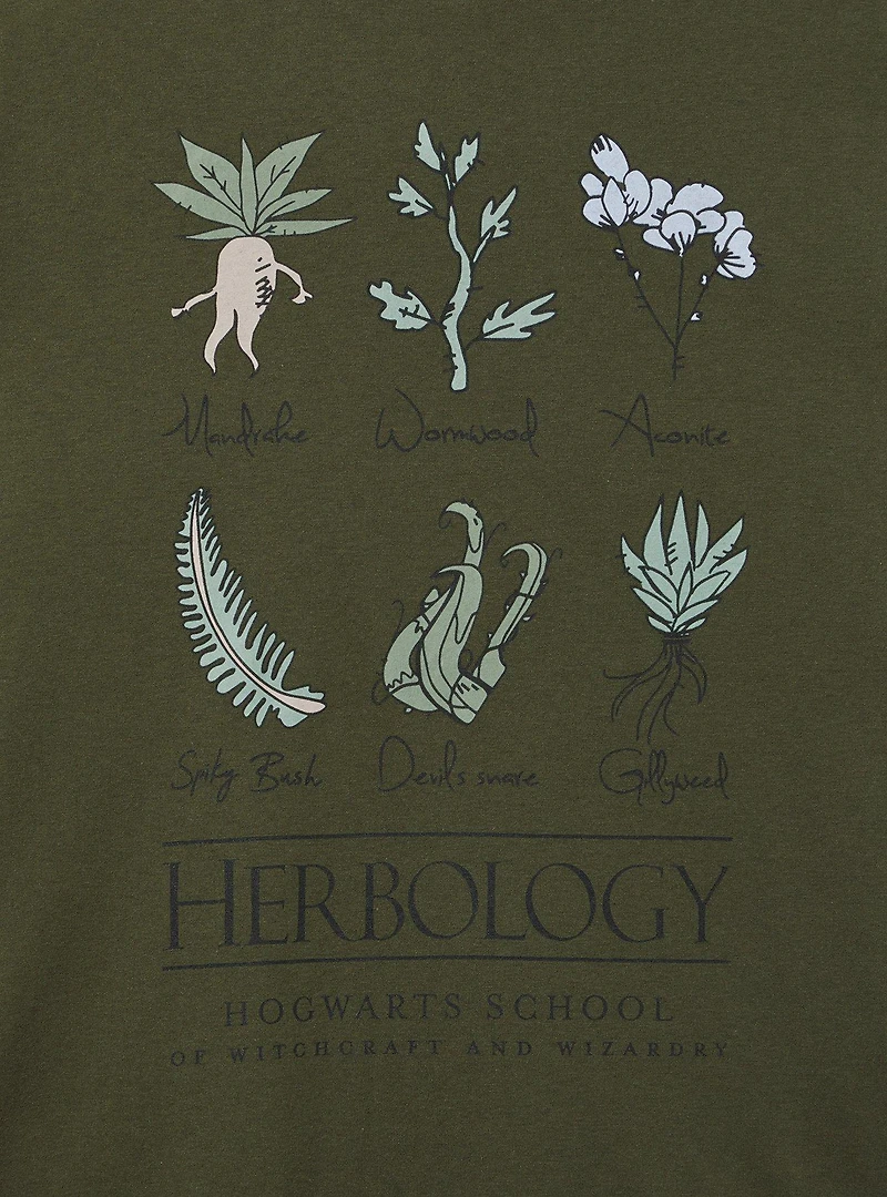 Harry Potter Herbology Classic Cotton Crew Tee