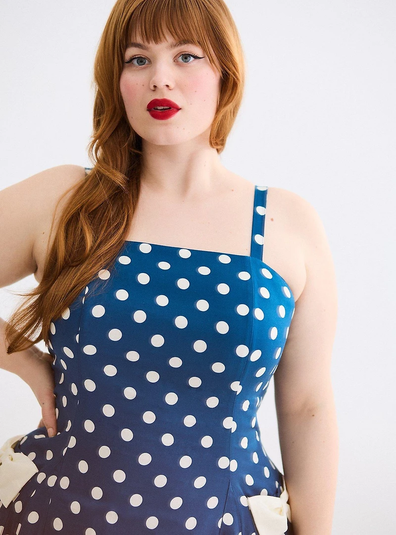 Retro Chic Fit & Flare Dress