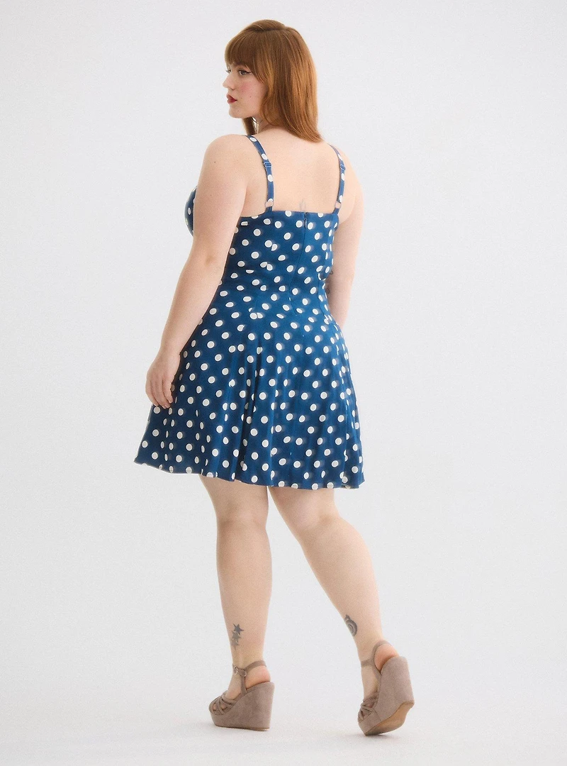 Retro Chic Fit & Flare Dress