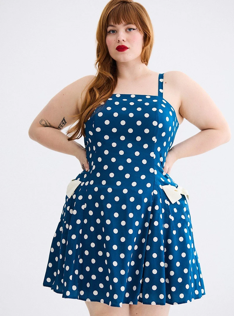 Retro Chic Fit & Flare Dress