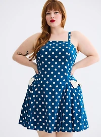 Retro Chic Fit & Flare Dress