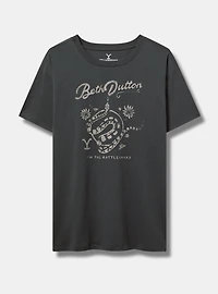 Yellowstone Beth Dutton Relaxed Cotton Crew Tee