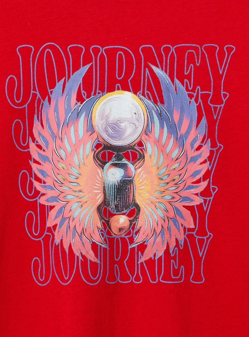 JOURNEY RELAXED FIT COTTON CREW TEE