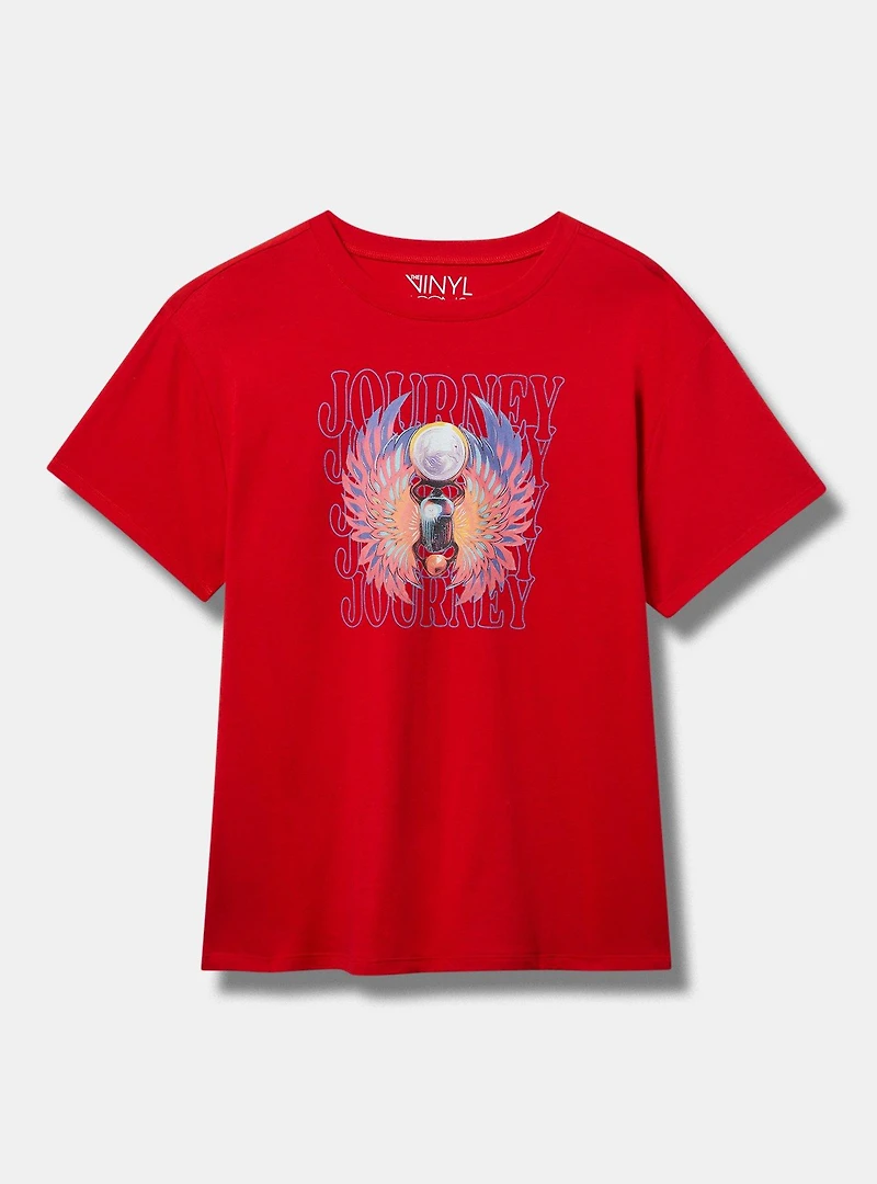 JOURNEY RELAXED FIT COTTON CREW TEE