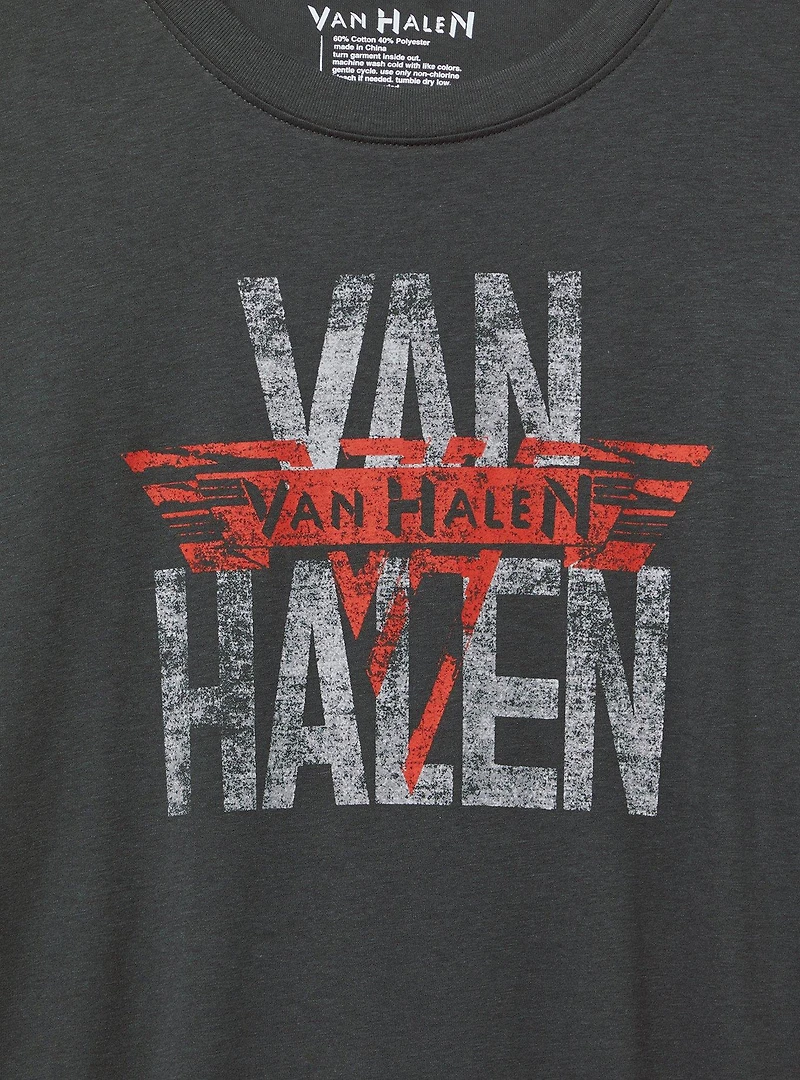 Van Halen Relaxed Cotton Crew Tee