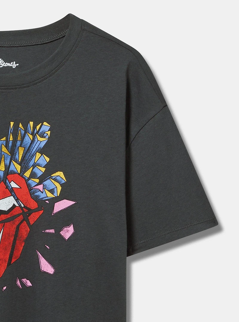 Rolling Stones Relaxed Cotton Crew Tee