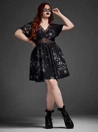 Nightfall Babydoll Mini Dress