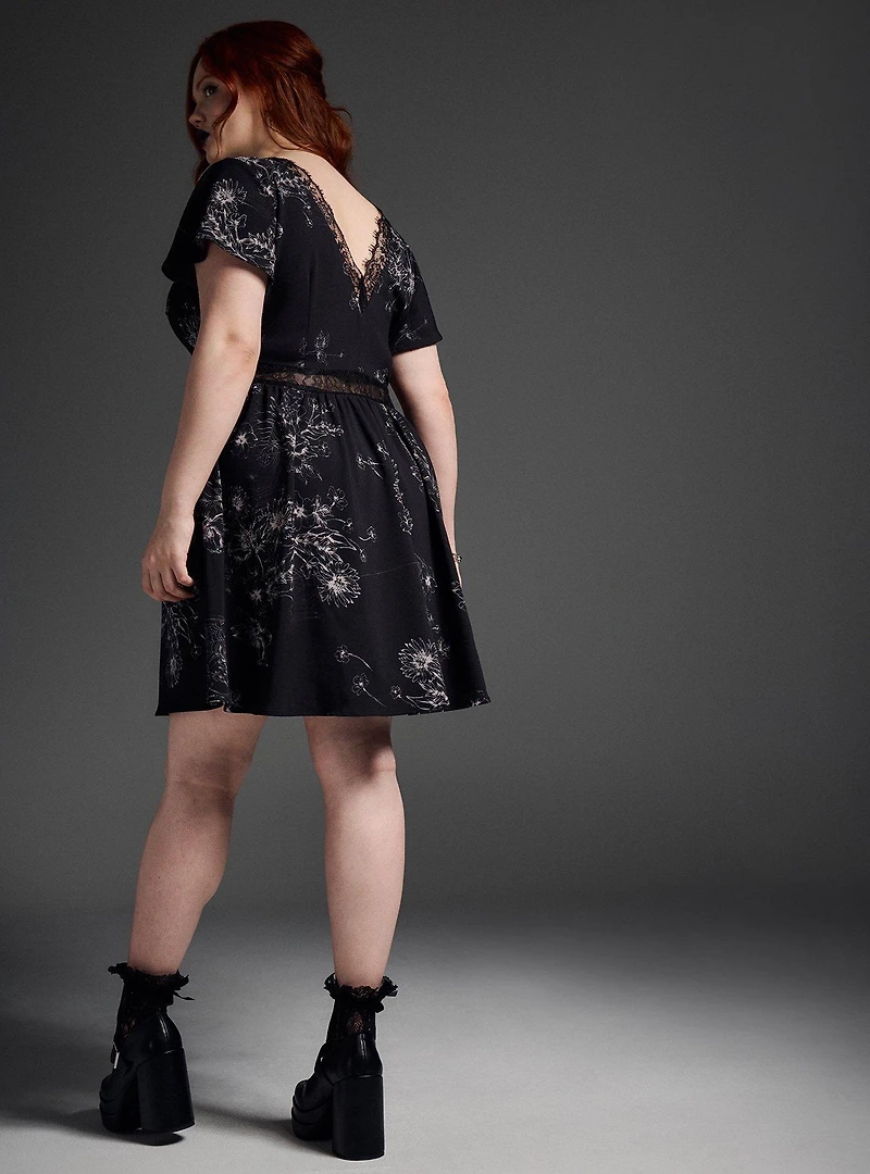 Nightfall Babydoll Mini Dress