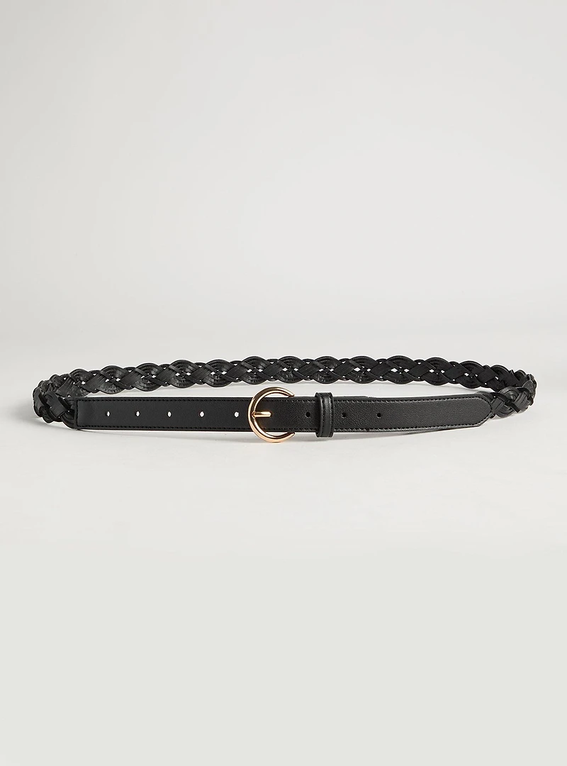 Braided Denim Belts 2 Pack