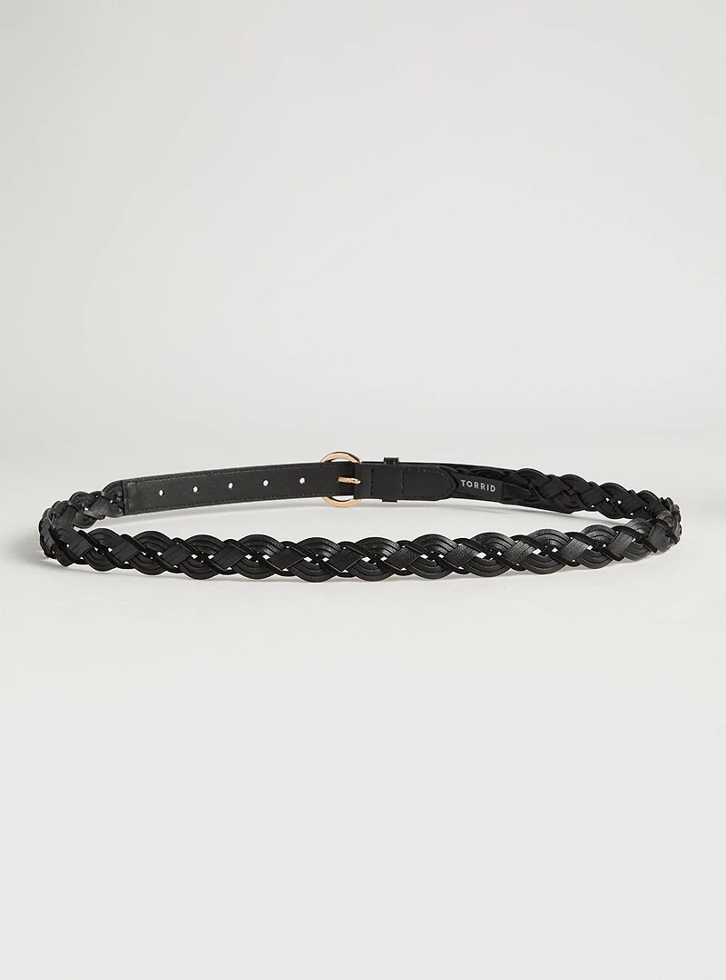 Braided Denim Belts 2 Pack