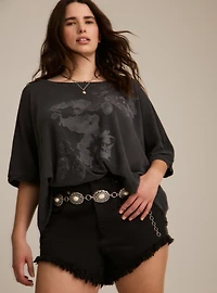 Antiqued Stone Chain Belt